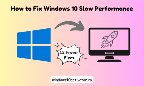 how to fix windows 10 slow performance thumbnail